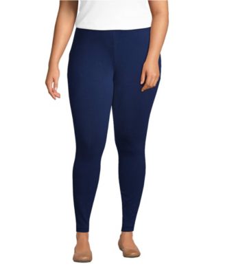 Women's Plus Size Starfish Mid Rise Knit Leggings