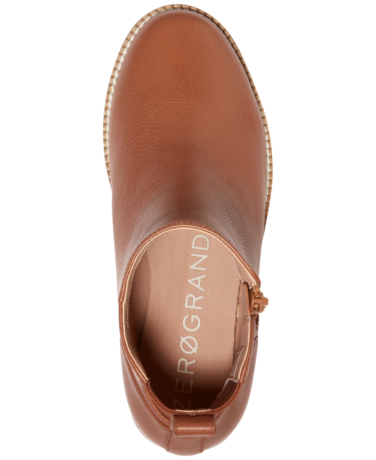 Cole Haan Women's Zerogrand City Wedge Side-Zip Booties - Ivory