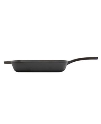 Cast Iron 11" Open Square Fry pan with Assist Handle