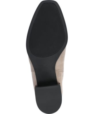 Journee Womens Wrenley Medium and Wide Width Chelsea Square Toe Booties