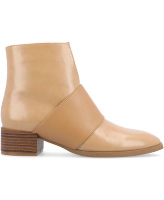 Women's Kyler Two Tone Block Heel Booties