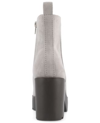 Women's Cassidy Platform Block Heel Lug Sole Booties