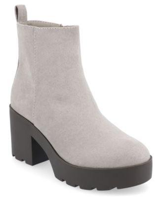 Women's Cassidy Platform Block Heel Lug Sole Booties
