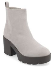 Gray shoe boots store