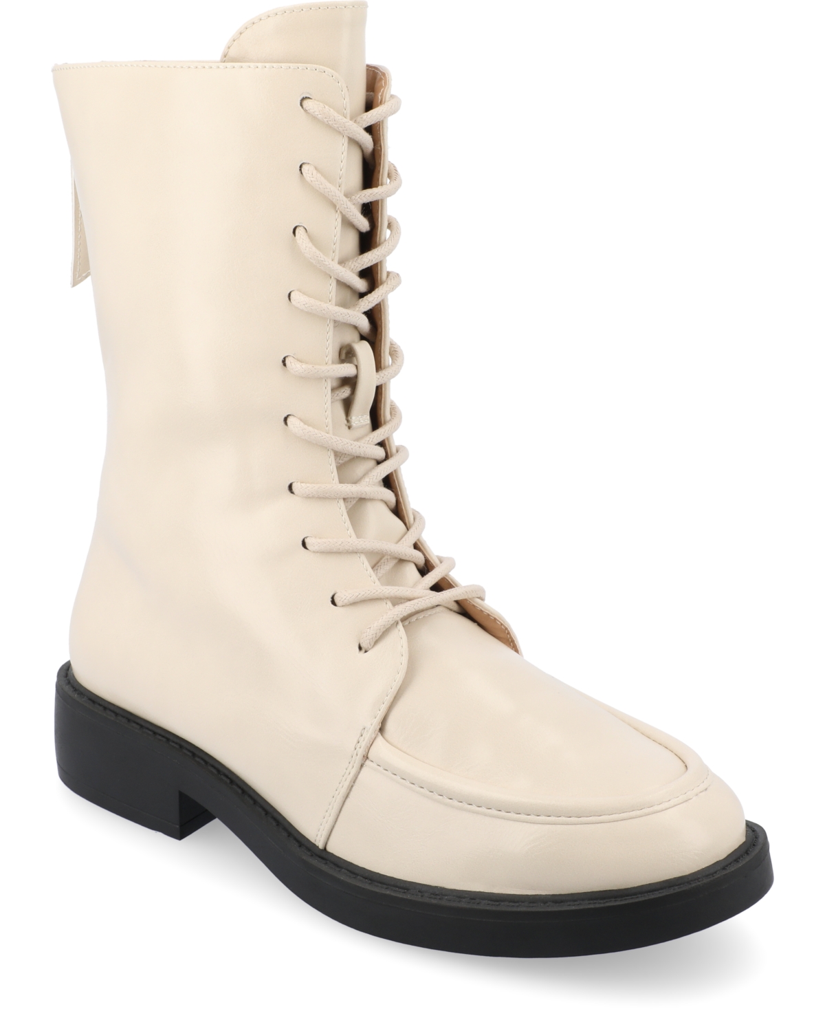 Journee Collection Women's Nikks Lace Up Combat Boots