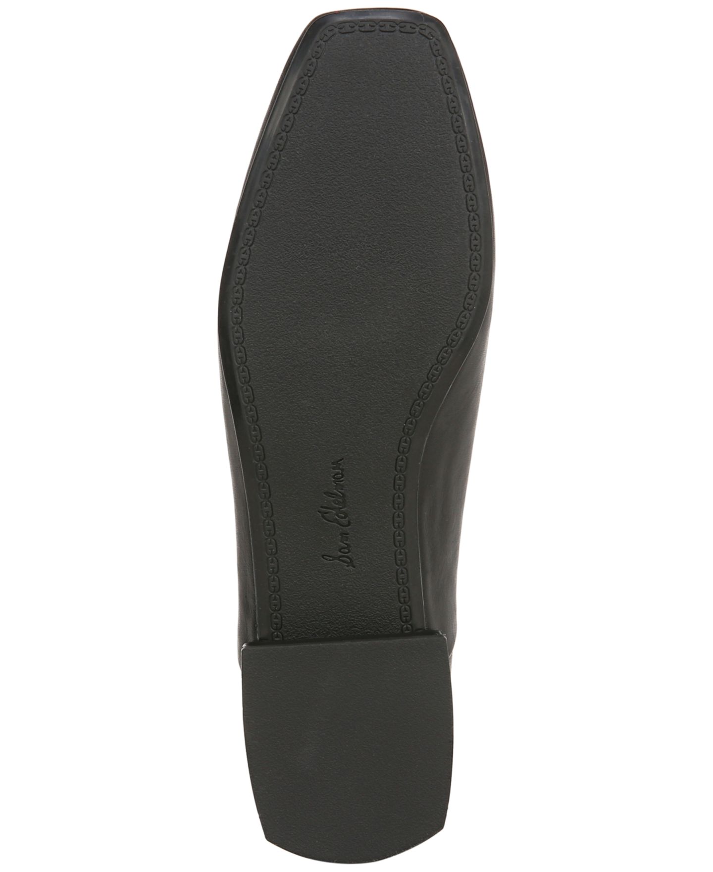 Женские балетки Sam Edelman Kasey без застёжки, цвет: Чёрный кожаный — фото 5