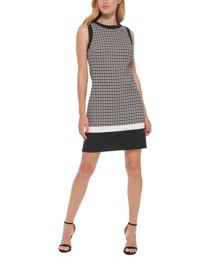 Tommy hilfiger outlet houndstooth dress