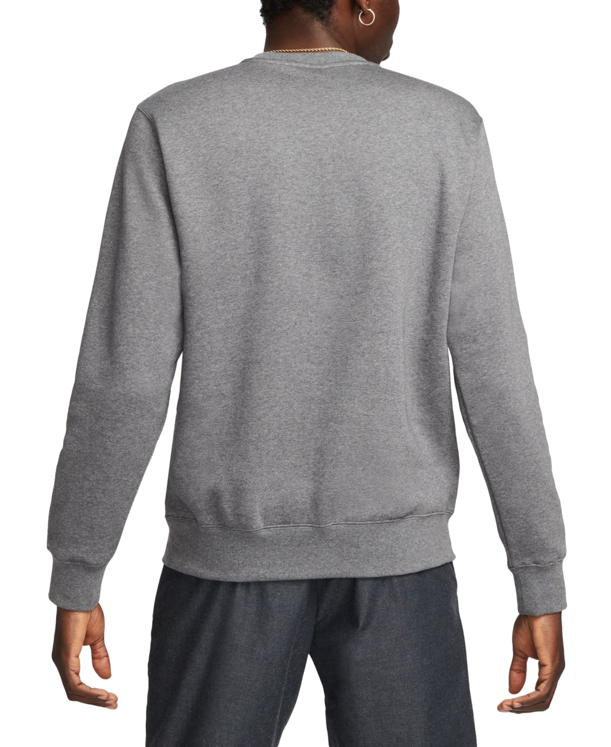 Nike Men's Sportswear Club Fleece Graphic Crewneck Sweatshirt