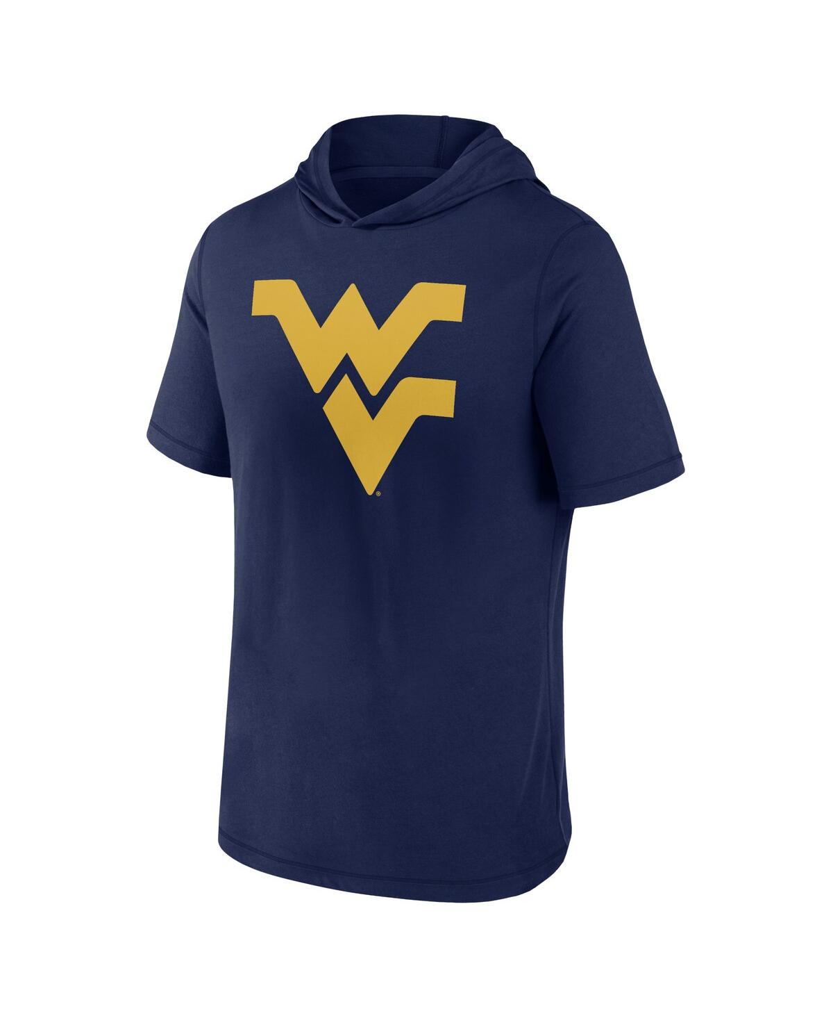Fanatics Men's  Branded Navy West Virginia Mountaineers Classic Primary Logo Space-dye T-shirt In Navy