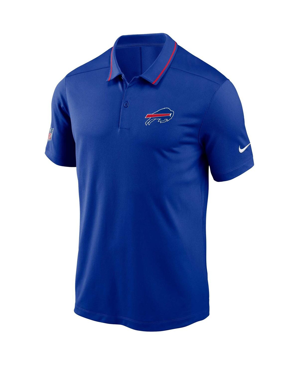 Shop Nike Men's  Royal Buffalo Bills Sideline Victory Performance Polo Shirt