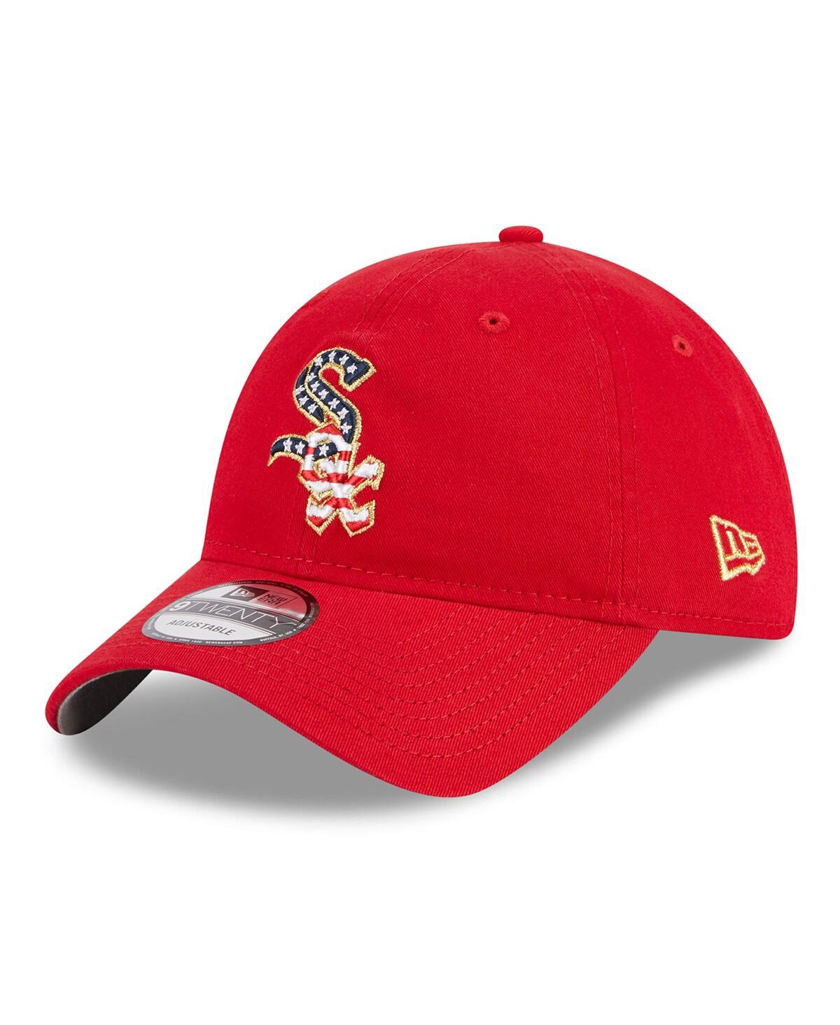 Men's New EraChicago White Sox 2023 Fourth of July 9TWENTY Adjustable Hat - Red