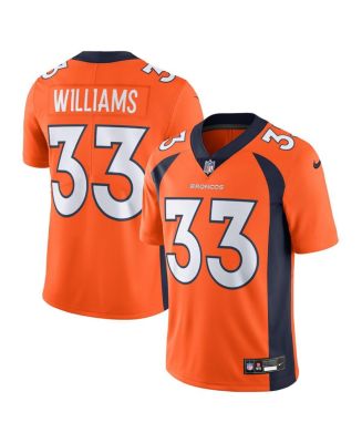 Denver Broncos Javonte Williams Jersey # 33 Blue