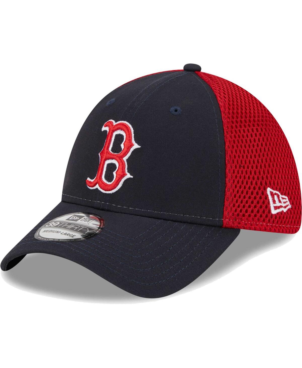 Men's New EraBoston Red Sox Team Neo 39THIRTY Flex Hat - Navy