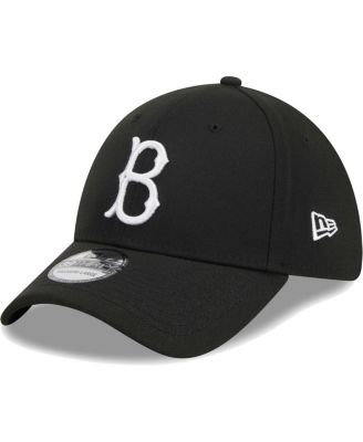 New Era Men's Black Brooklyn Dodgers Logo 39THIRTY Flex Hat - Macy's