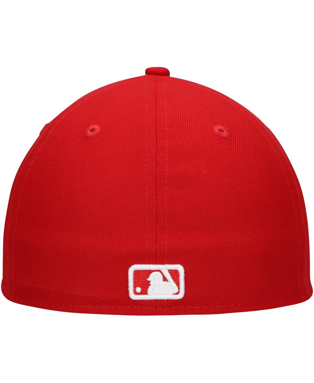 Men's New EraToronto Blue Jays Low Profile 59FIFTY Fitted Hat - Scarlet