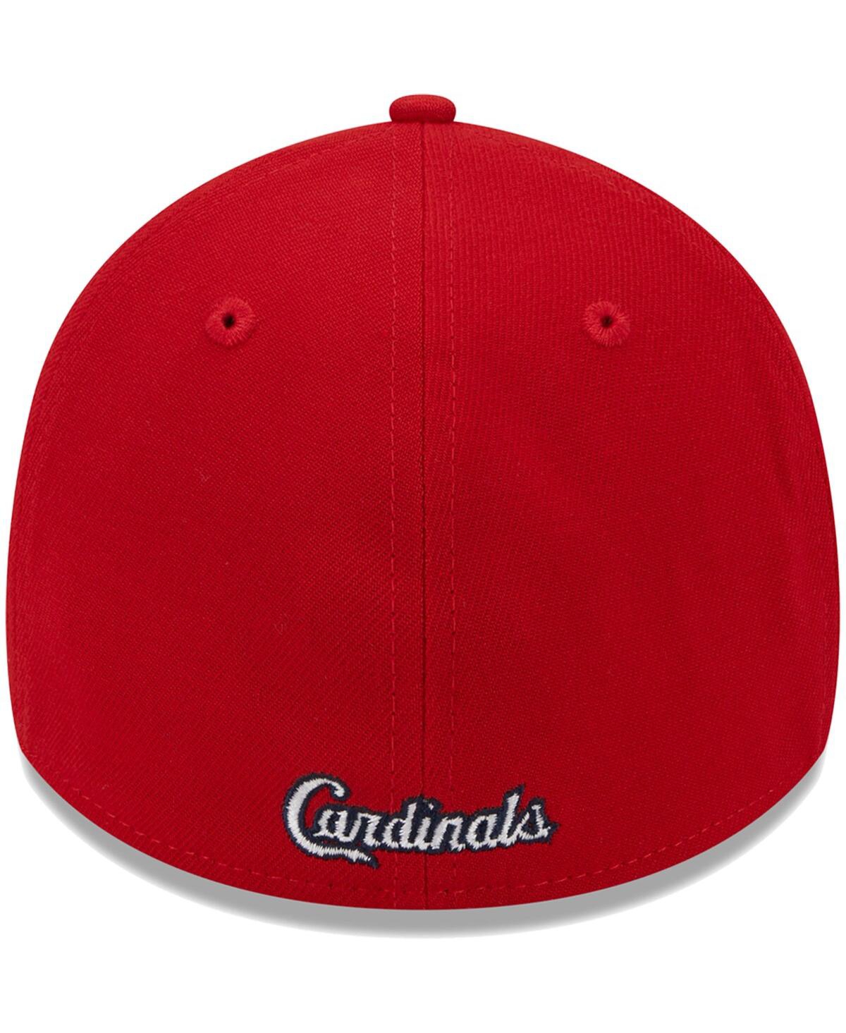 Men's New EraSt. Louis Cardinals 2023 Mlb World Tour: London Series Flag 39THIRTY Flex Hat - Red