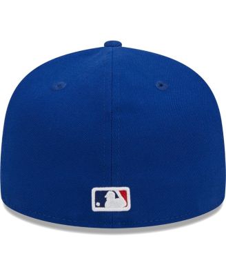 Men's Royal Chicago Cubs 2023 MLB World Tour: London Series&nbsp;Flag 59FIFTY Fitted Hat