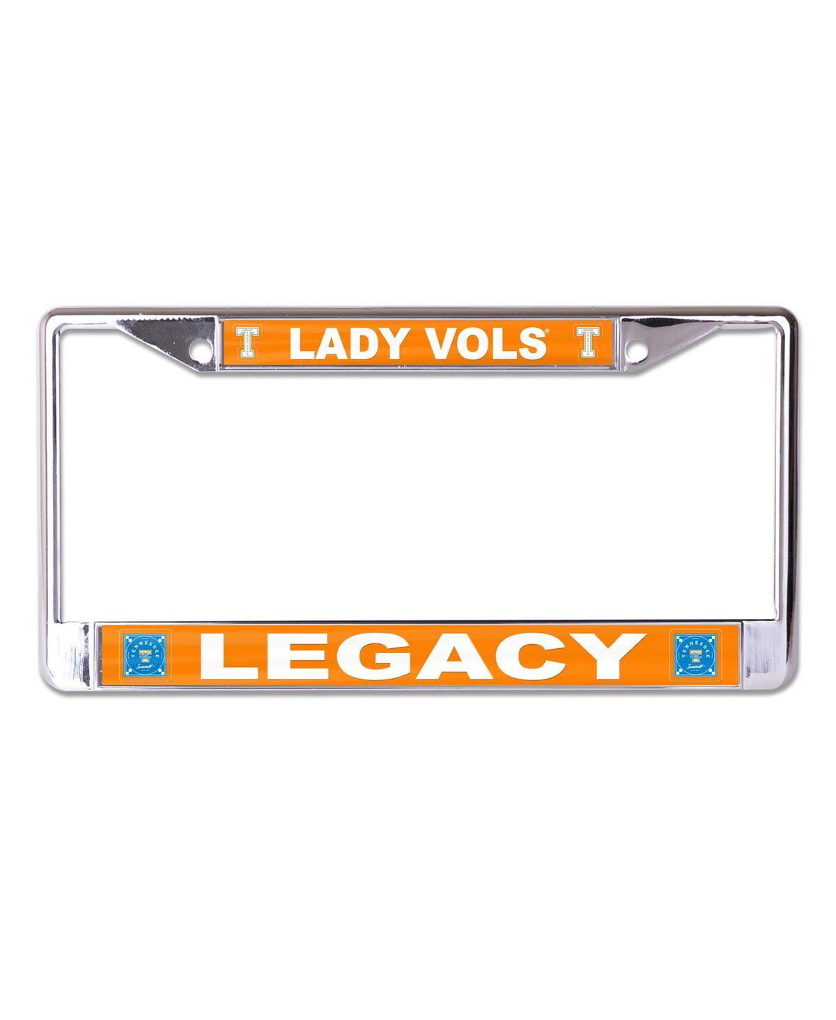 Wincraft Tennessee Volunteers Lady Vols Legacy License Plate Frame In Yellow