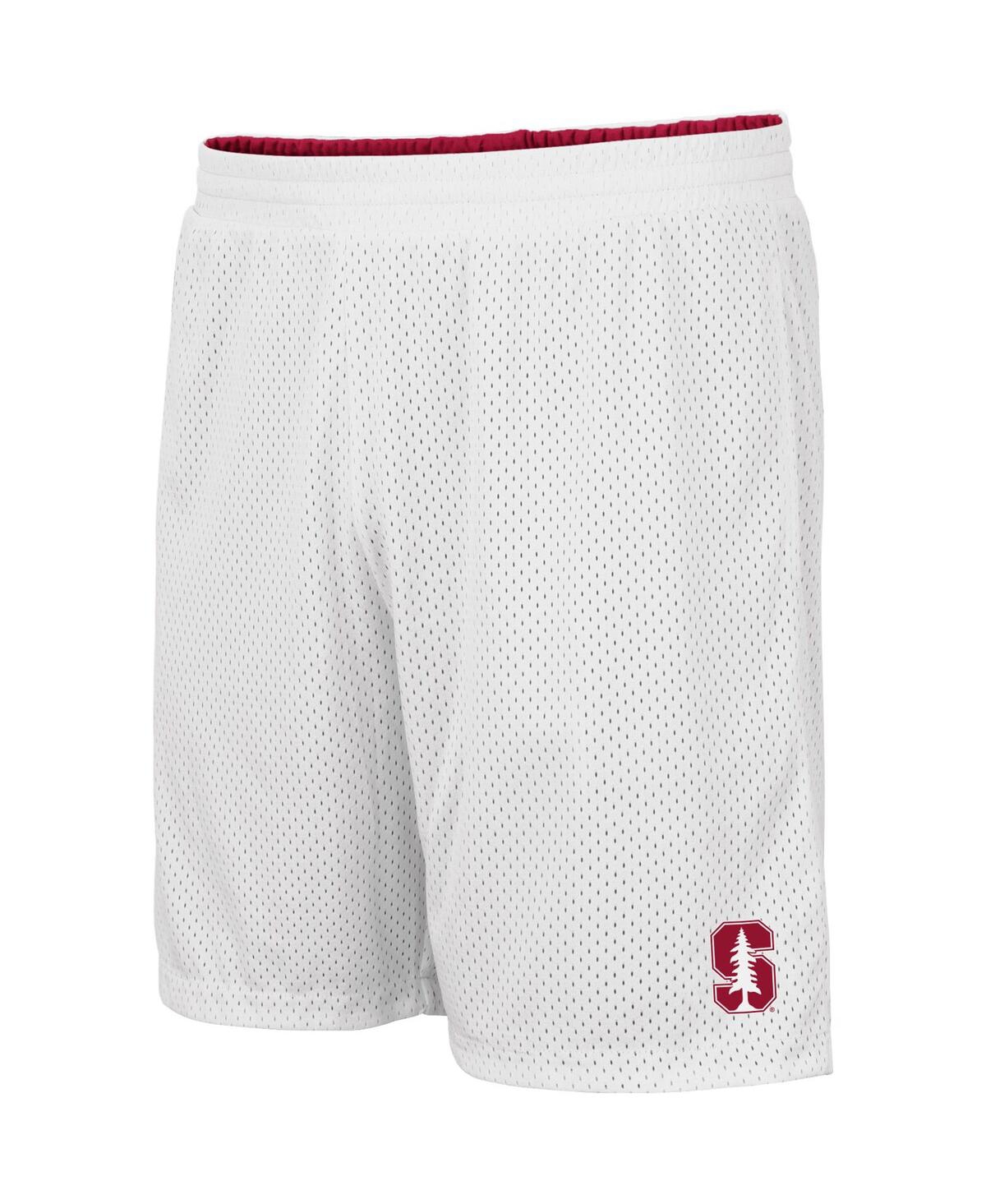 Shop Colosseum Men's  Cardinal Stanford Cardinal Wiggum Reversible Shorts