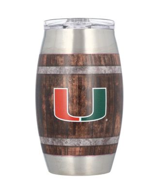 Miami Hurricanes 15 Oz Barrel Tumbler