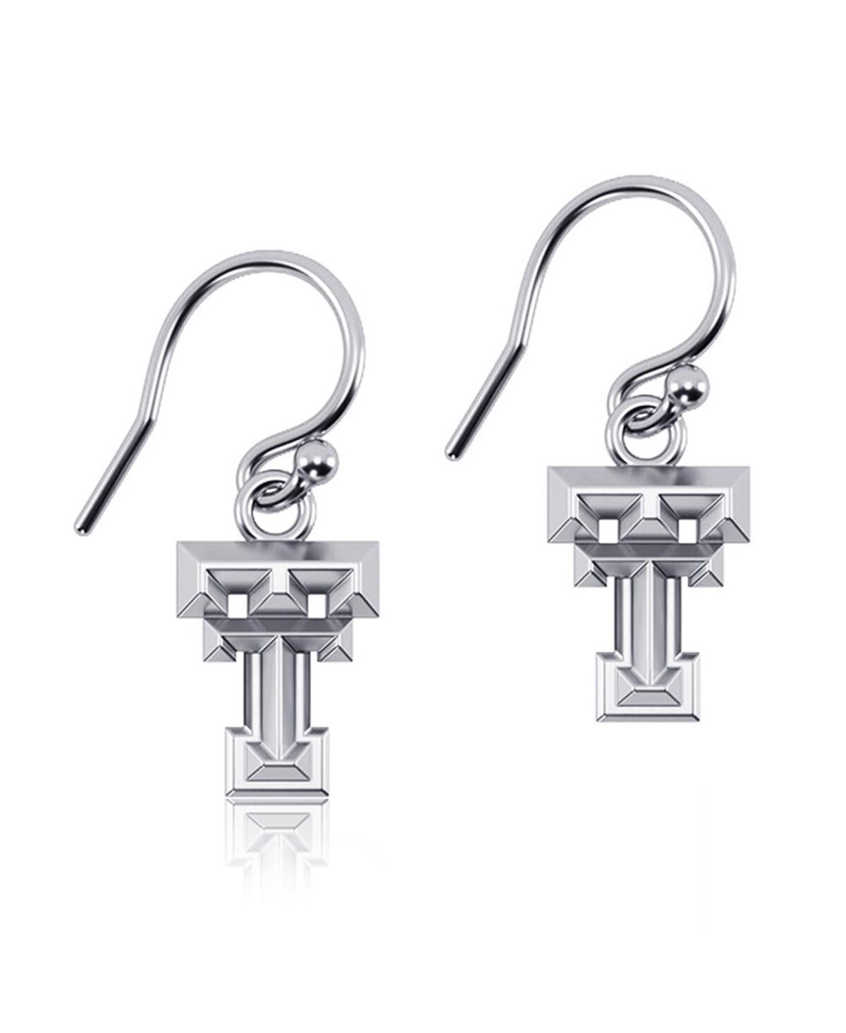 UPC 875916000006 product image for Women's Texas Tech Red Raiders Silver Dangle Earrings | upcitemdb.com