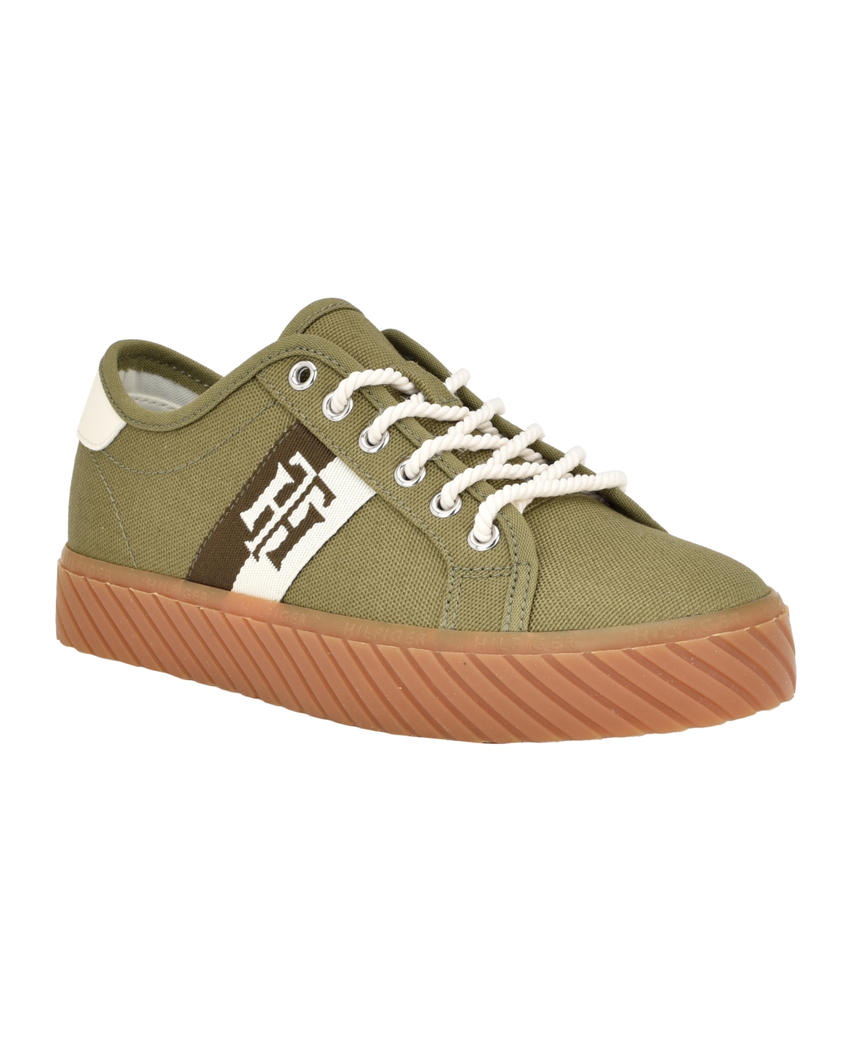 Tommy hilfiger women's canvas shoes deals