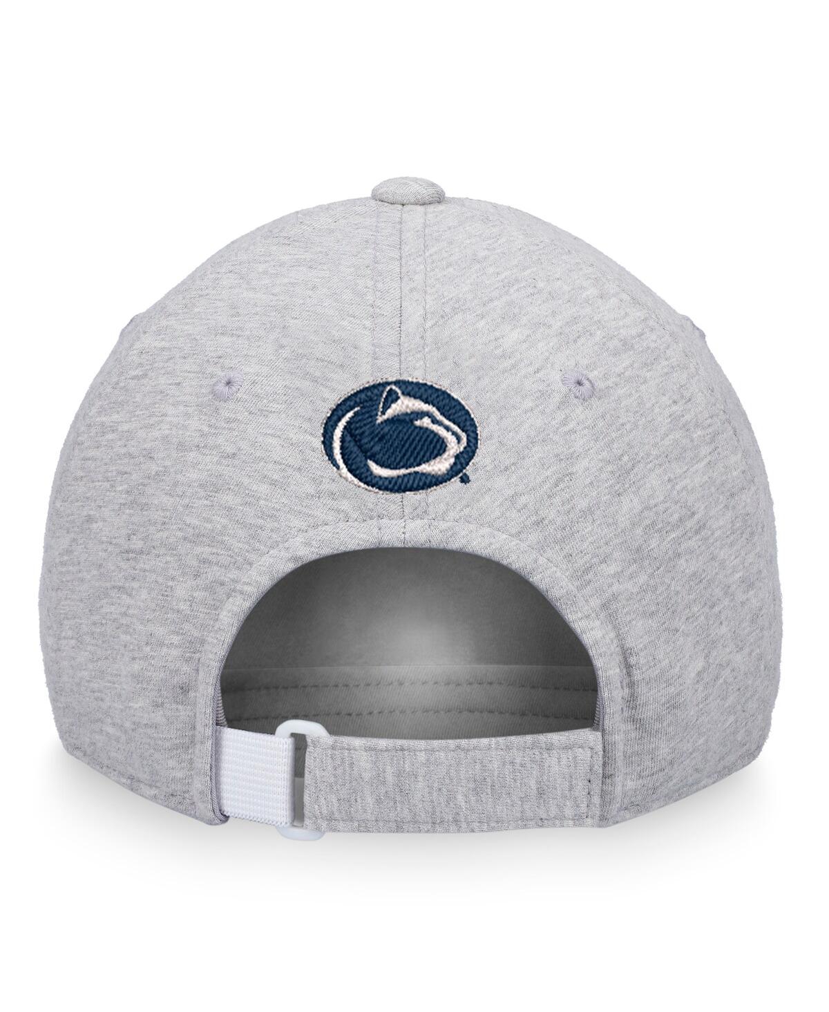 Shop Top Of The World Women's  Heathered Gray Penn State Nittany Lions Christy Adjustable Hat