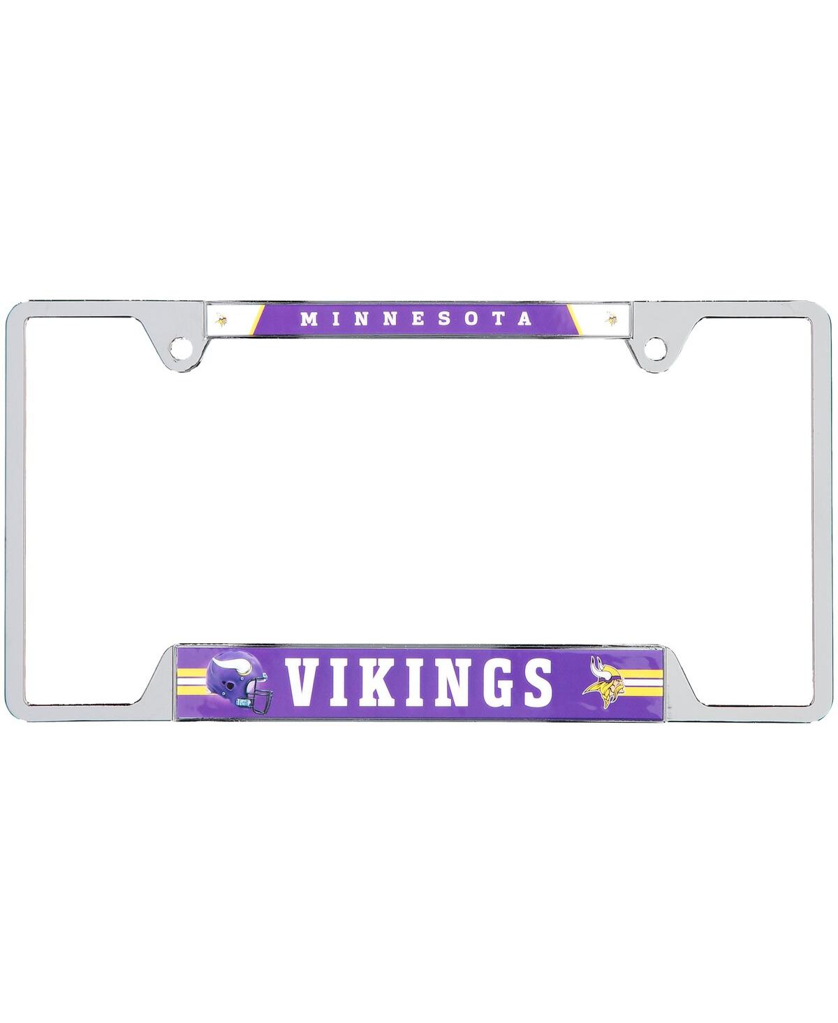 Shop Wincraft Minnesota Vikings License Plate Frame In Purple