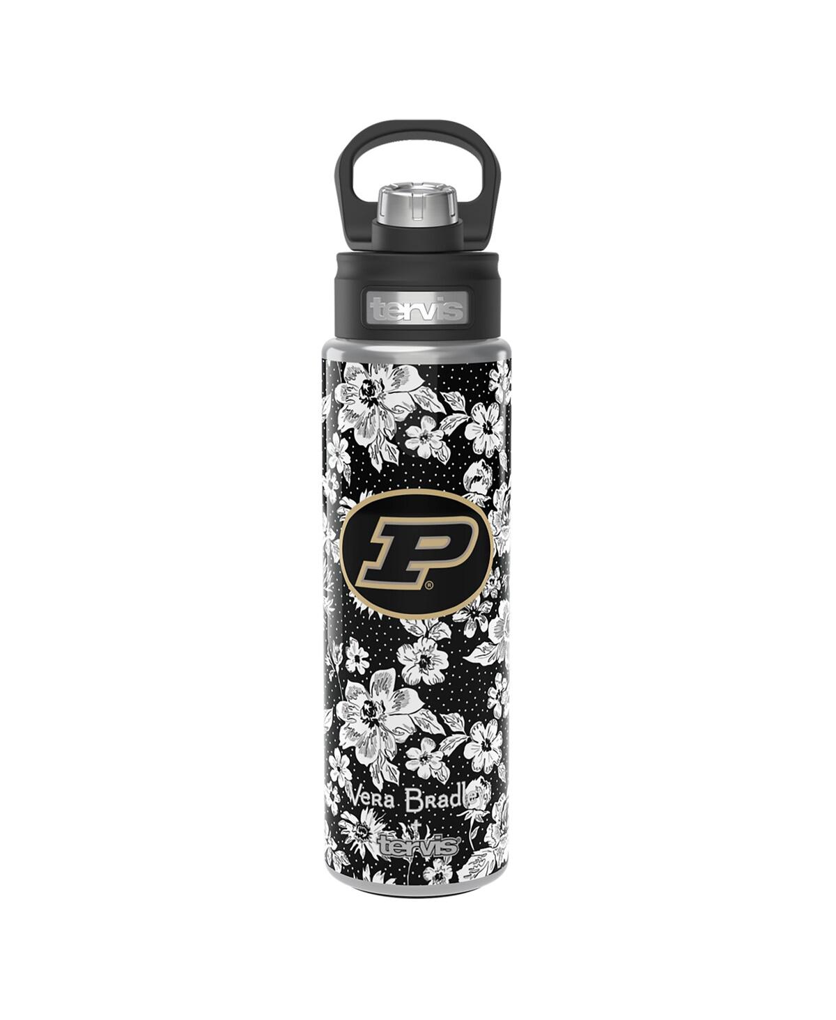Tervis Tumbler Vera Bradley X  Purdue Boilermakers 24 oz Wide Mouth Bottle With Deluxe Lid In Multi