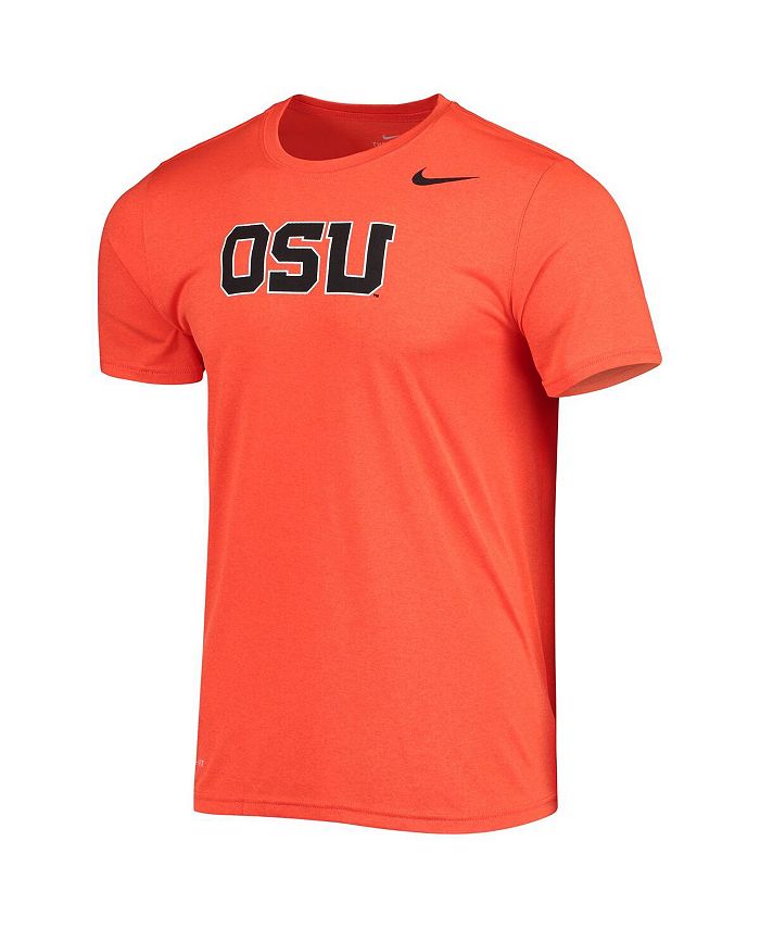 Nike Men's Orange Oregon State Beavers School Logo Legend Performance T ...