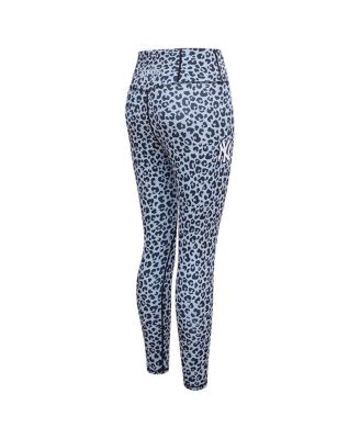 Women's Leopard New York Yankees Allover Print Leggings