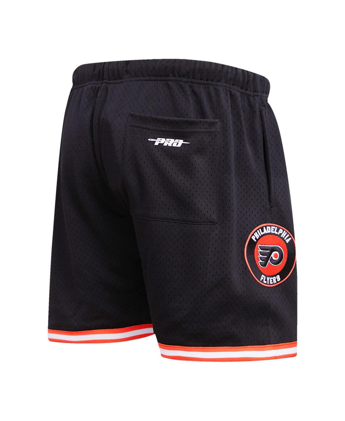 Shop Pro Standard Men's  Black Philadelphia Flyers Classic Mesh Shorts