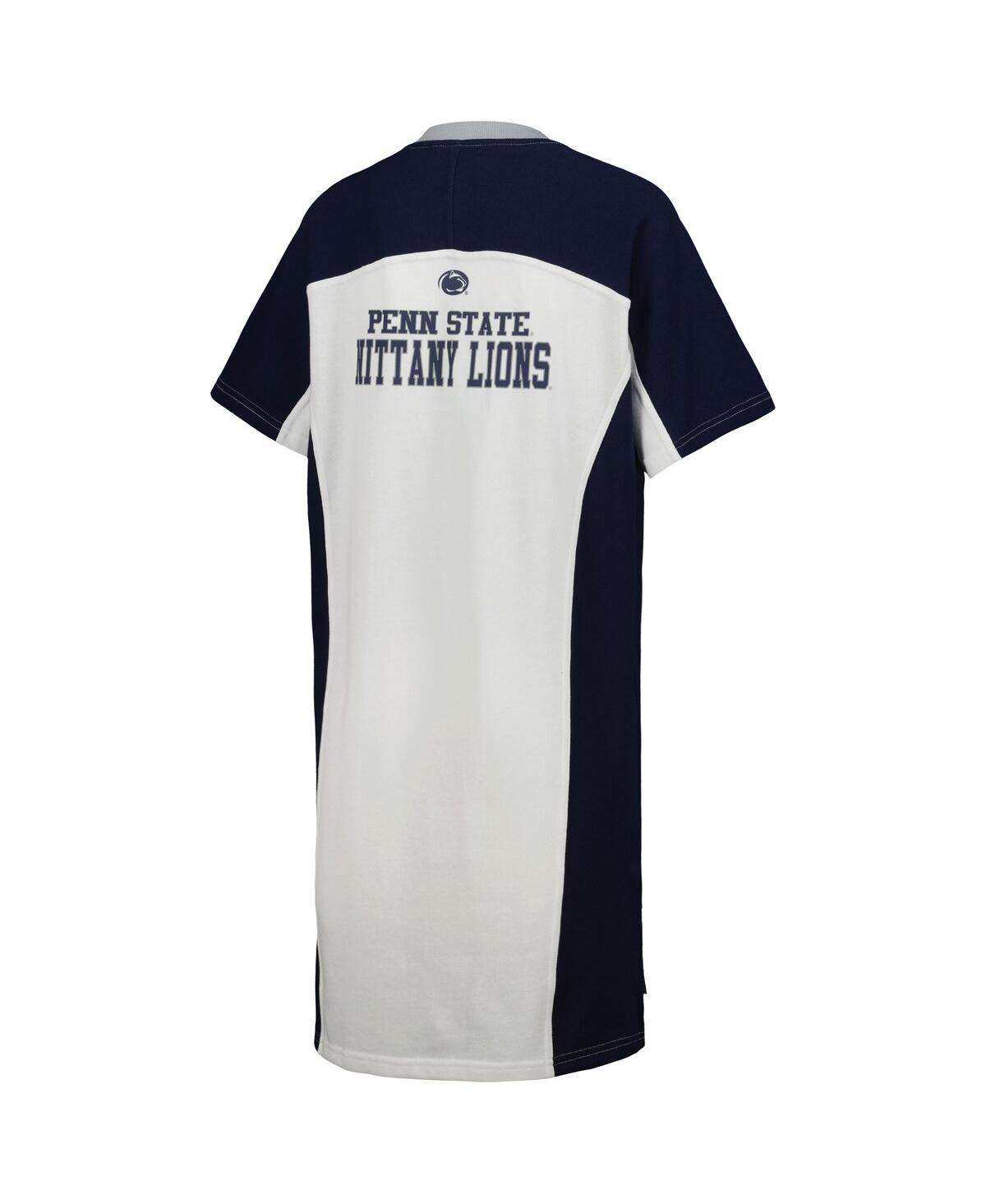 Shop G-iii 4her By Carl Banks Women's  White Penn State Nittany Lions Home Run T-shirt Dress