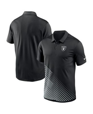 Men's Black Las Vegas Raiders Vapor Performance Polo Shirt