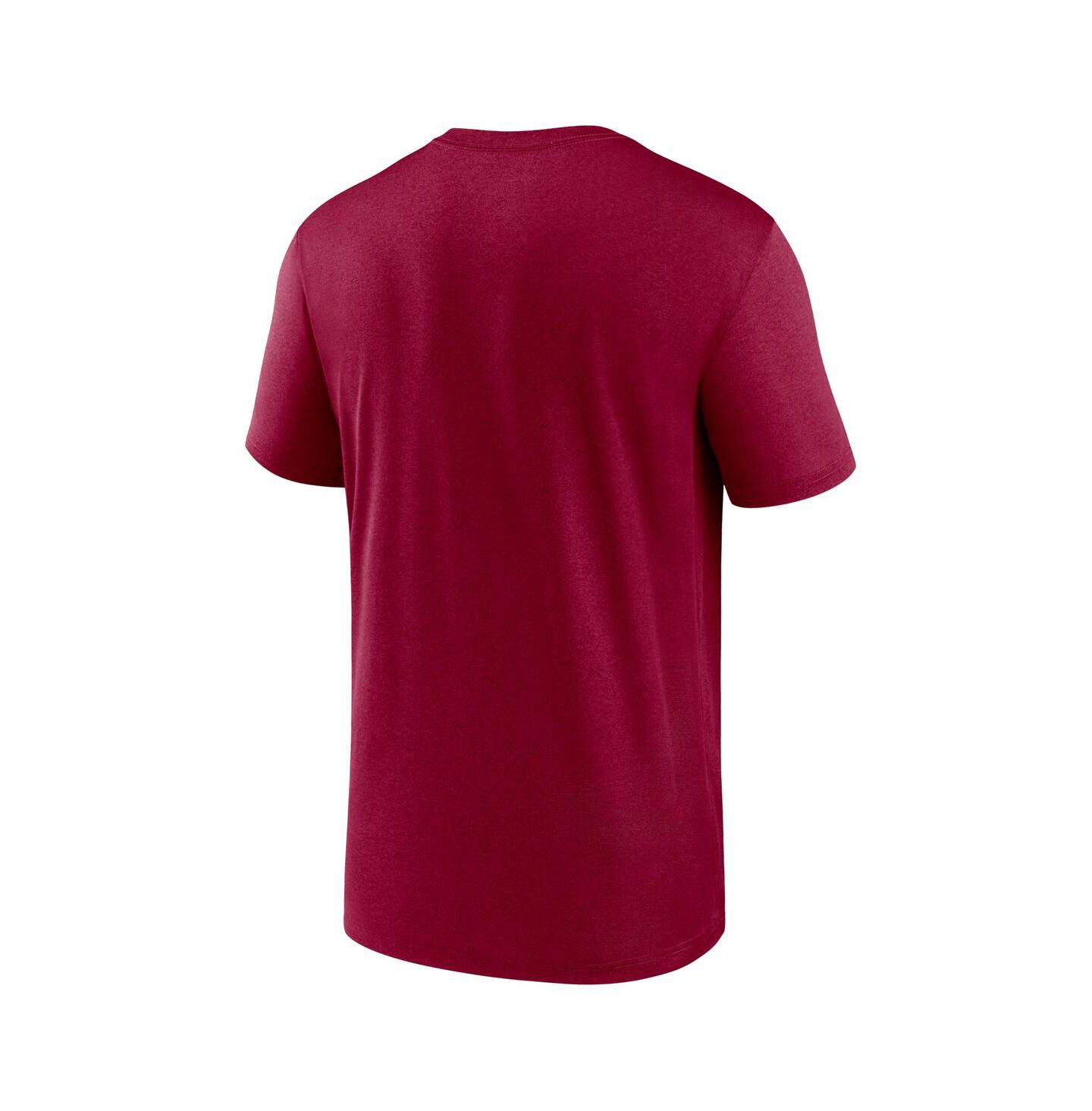 Мужская футболка Nike Washington Commanders Legend Logo Performance, Burgundy — фото 4