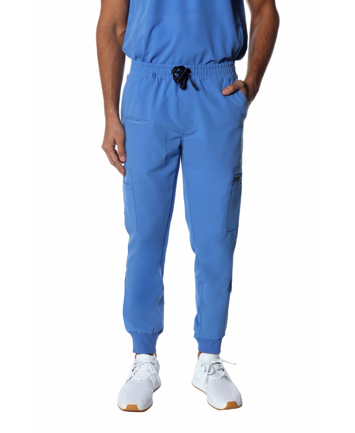 London Jogger Scrub Pants For Tall Men - Royal blue
