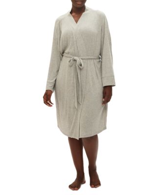 GAP - Women's Long-Sleeve Ribbed Belted Robe