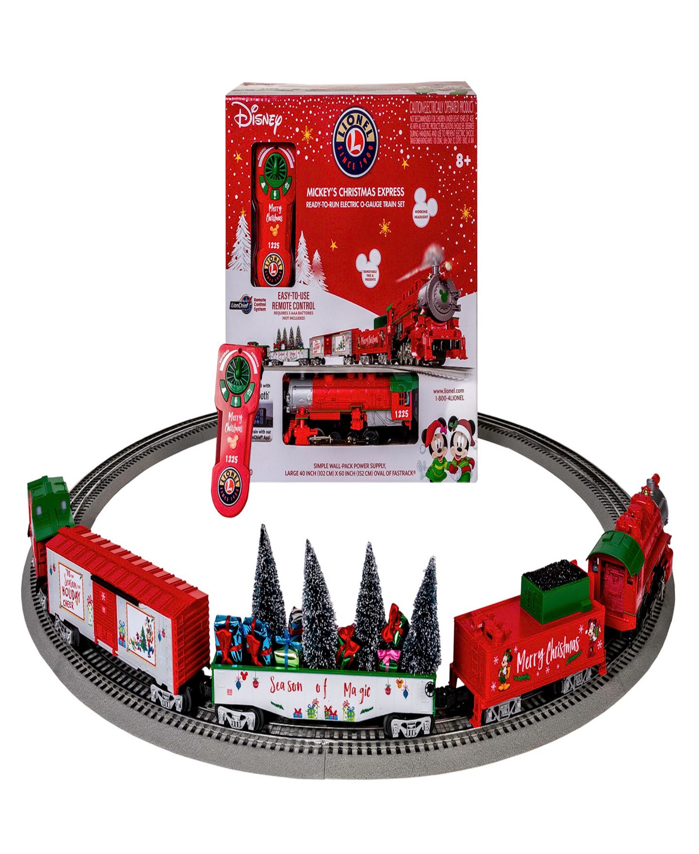Детские игрушки Lionel Disney Christmas Lionchief Bluetooth Train Set with Remote — фото 1