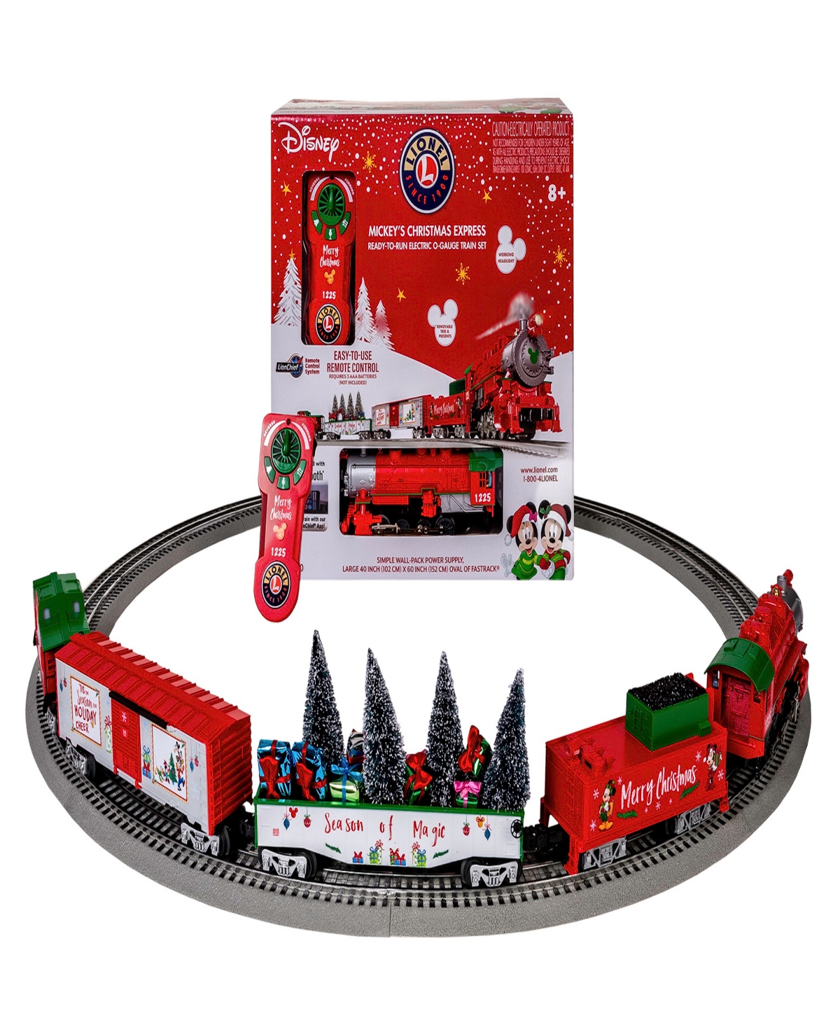 Lionel Disney Christmas Lionchief Bluetooth Train Set With Remote In Multi