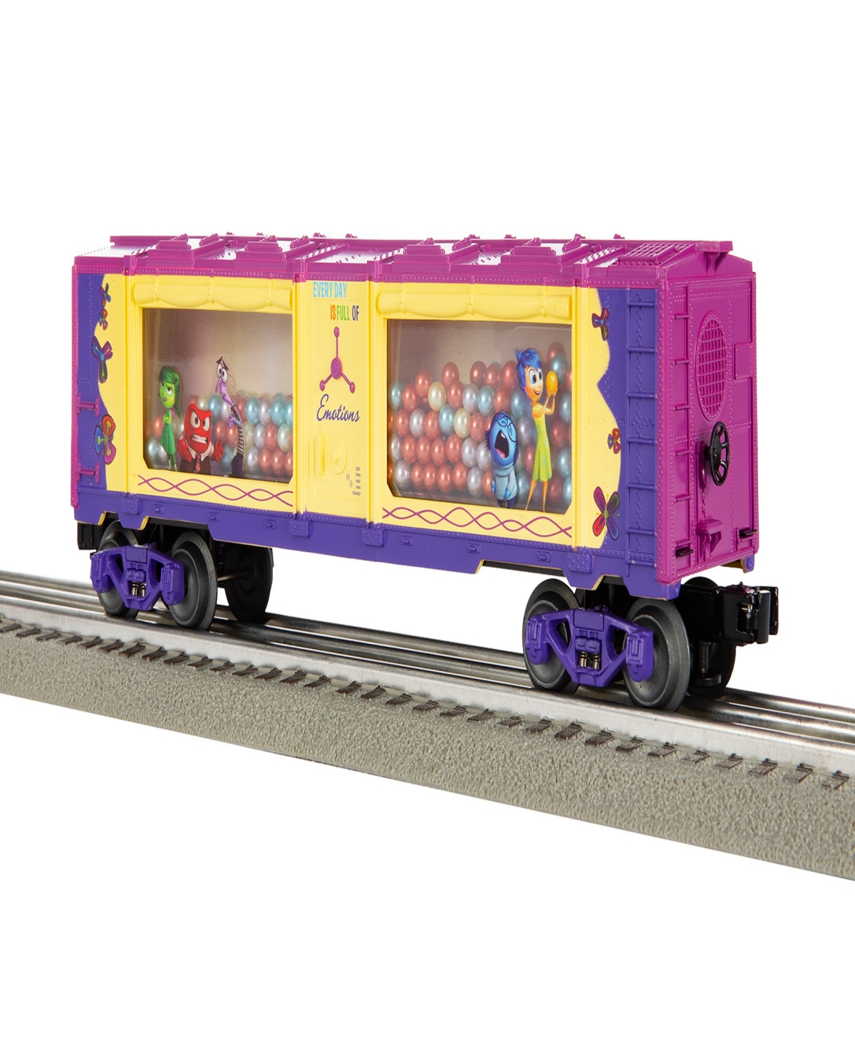 Lionel Disney Inside Out Memory Ball Transport Car In Multi