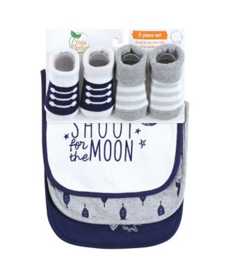 Cotton Bib & Sock Bundle