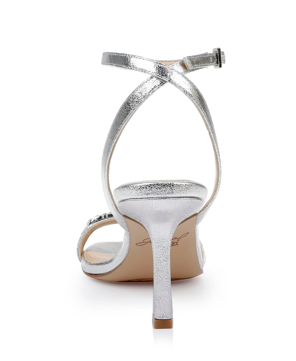 Jewel Badgley Mischka Women's Veronika Ankle Strap Evening Sandals
