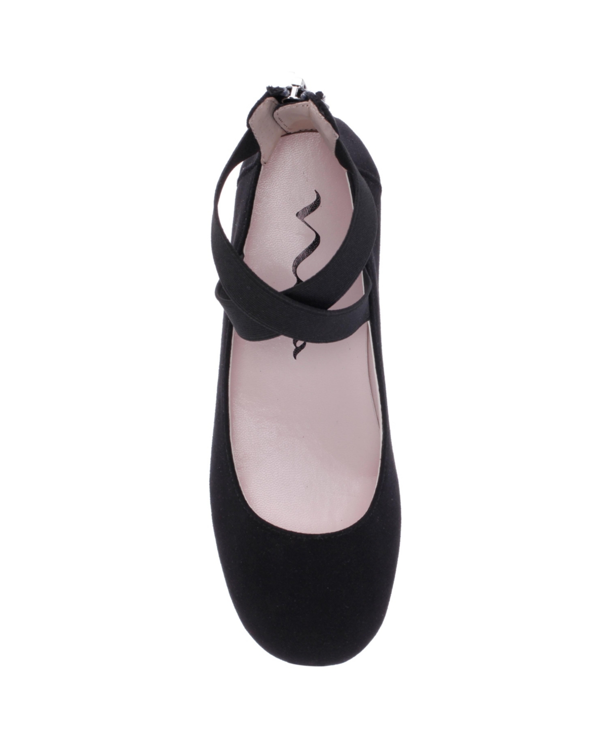 Nina Toddler Girls Marissa Crisscross Ankle Strap Ballet Flat