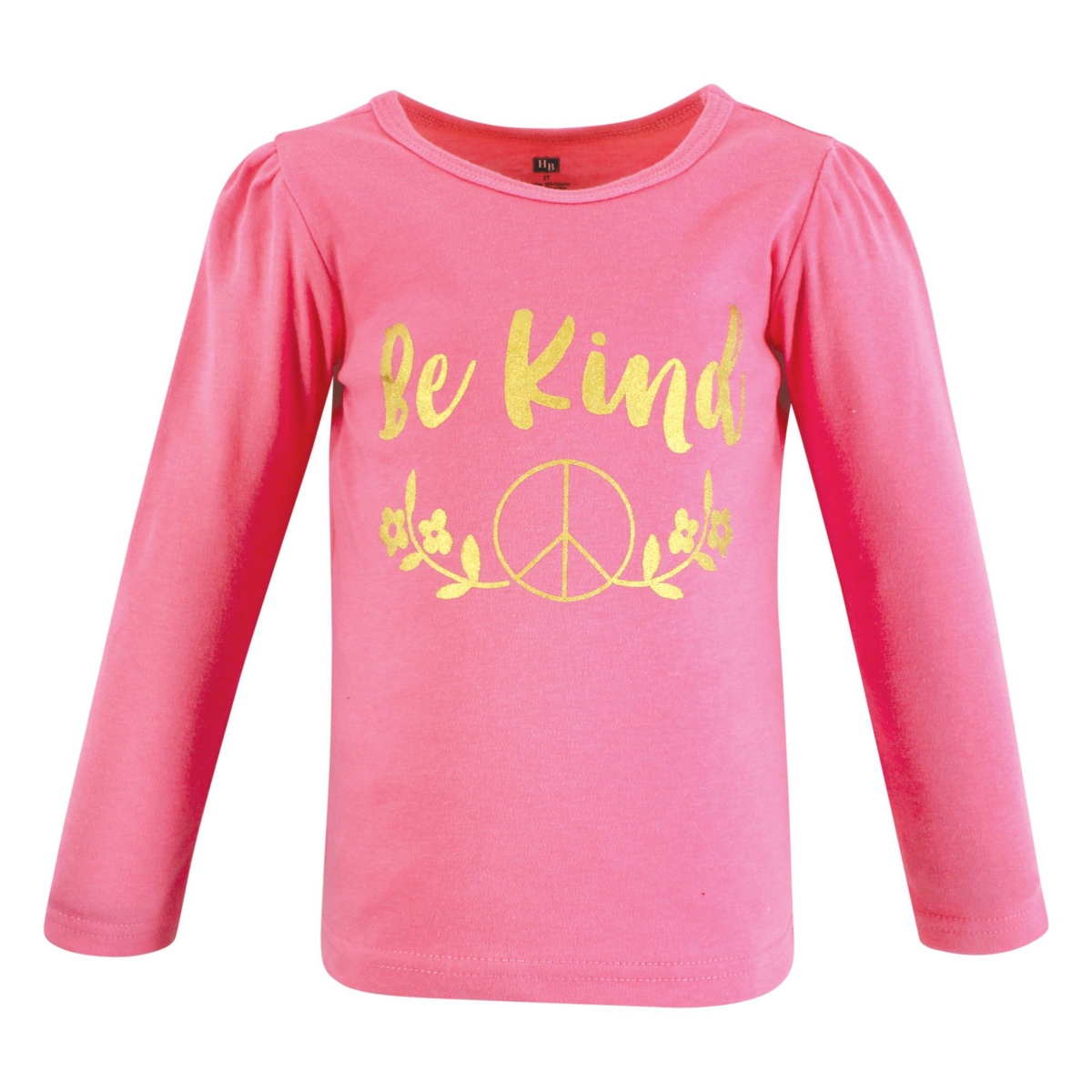 Hudson Baby Baby Girls Long Sleeve T-Shirts,- Be kind