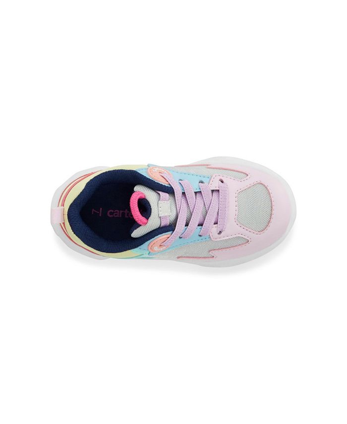Carter's Toddler Girls Adusa Lighted Athletic Sneaker - Macy's