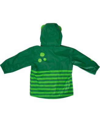 Toddler Little Boy's and Big Boy's Fritz Frog Rain Coat