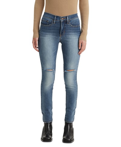 Earl Jeans Womens Size 11 Blue Mid Rise Flare Leg Stretch Denim