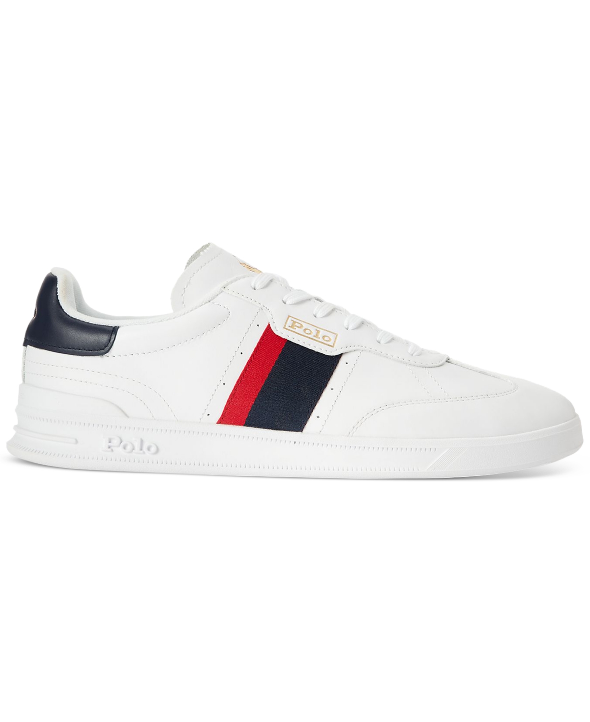 Polo Ralph Lauren Men's Heritage Aera Lace-Up Sneakers -Red/Blue