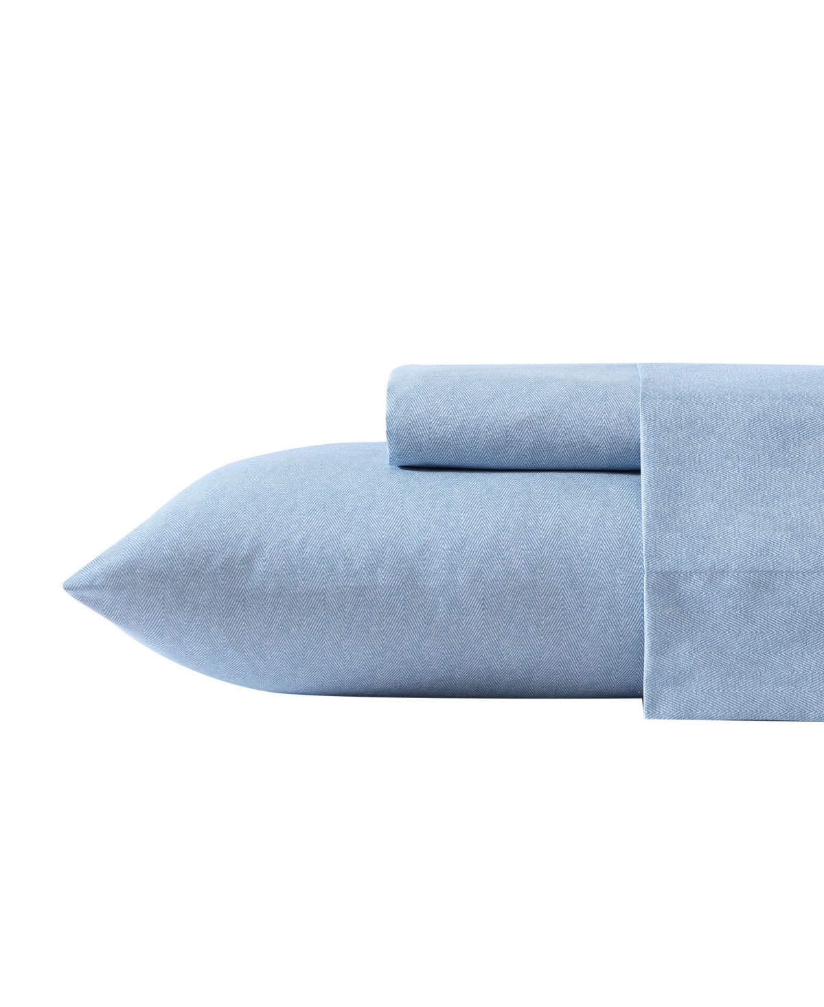 Nautica Coastal Lightweight Sheet Set In Herringbone