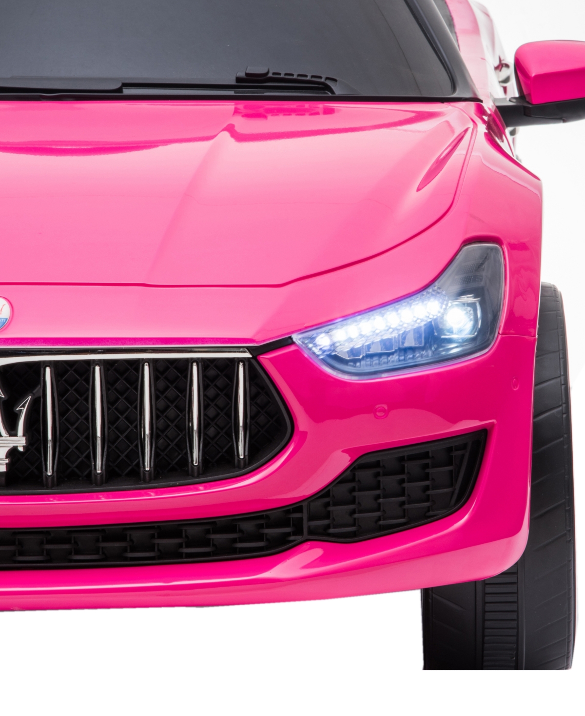 Shop Best Ride On Cars Maserati Ghibli 12v Powered Rideon In Pink